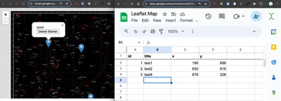 Building an Interactive XY Image Plot with Google Apps Script and Leaflet.js