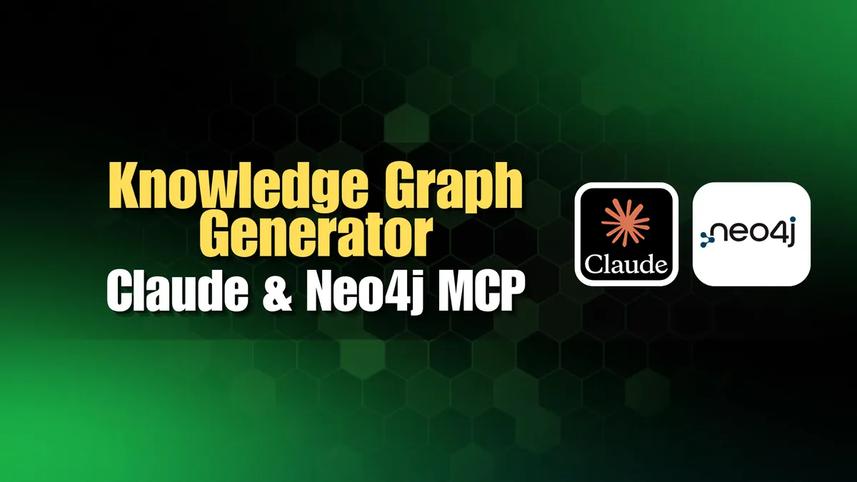 Knowledge Graph Generator with Claude Desktop and Neo4j MCP