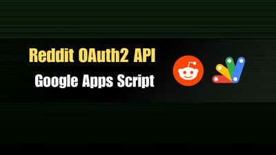 Reddit API with OAuth2 using Google Apps Script